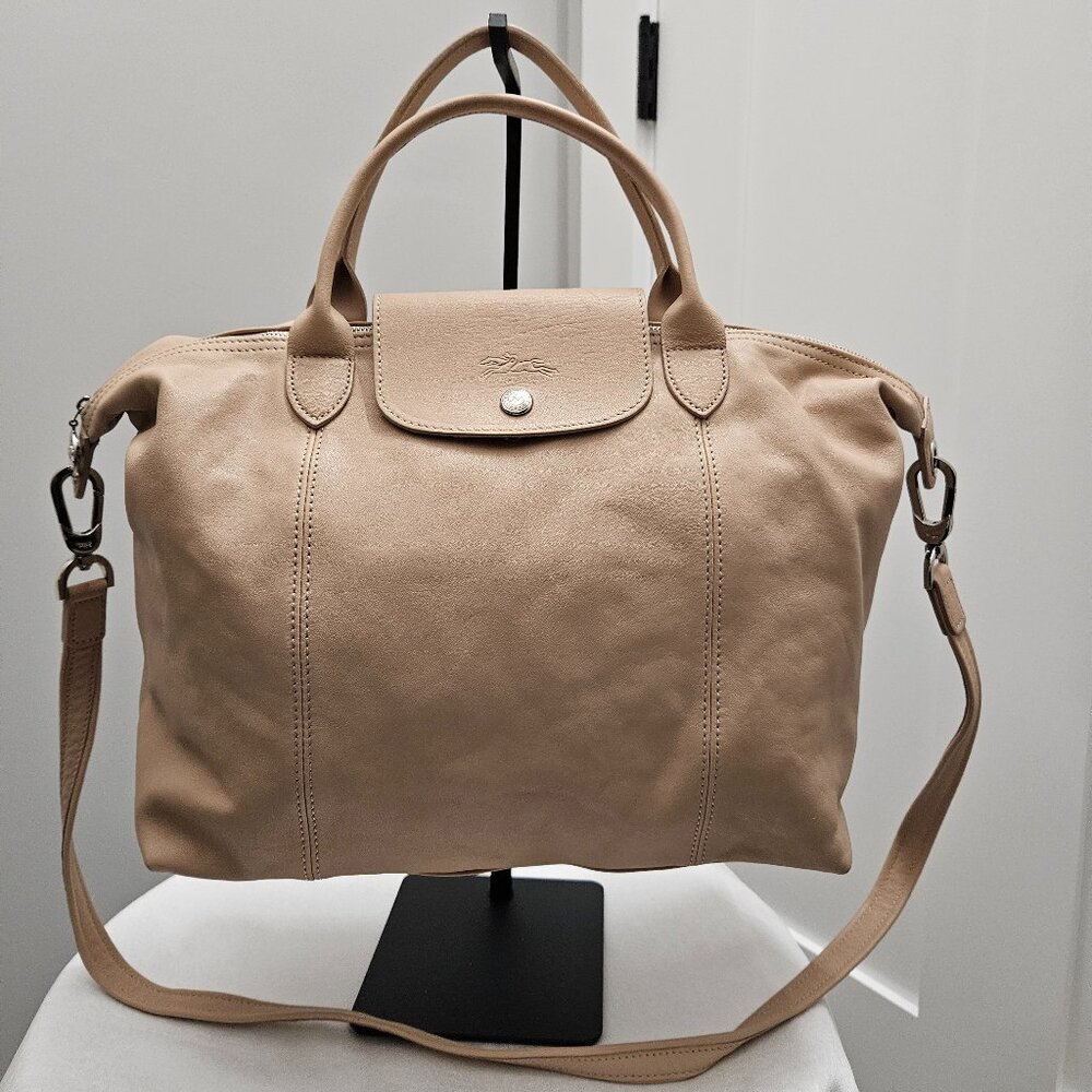 Longchamp Beige Shoulder Bag